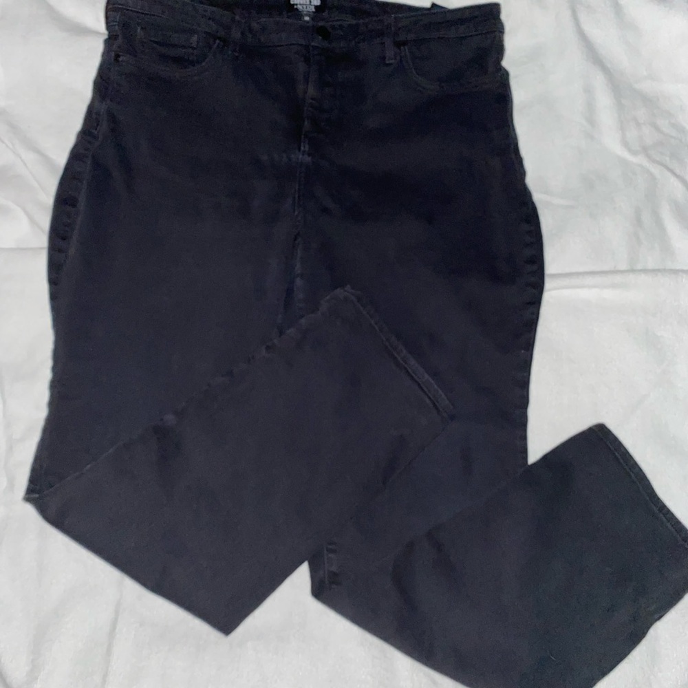 NYDJ Not Your Daughters Jeans size 12 Black 28” inseam